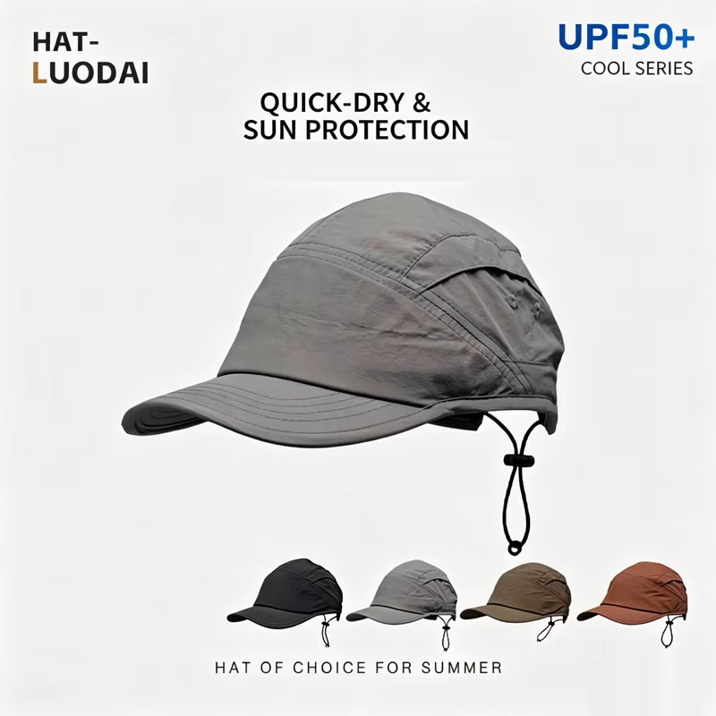 Aquatic Sports Cap - Unisex Quick-Dry Baseball Cap UPF50+ Sun