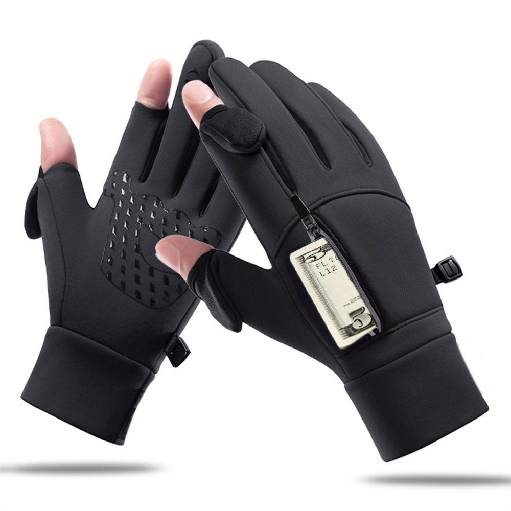 Winter Warm Gloves Flip Over E - đánh giá và giá Spearfishing Glove