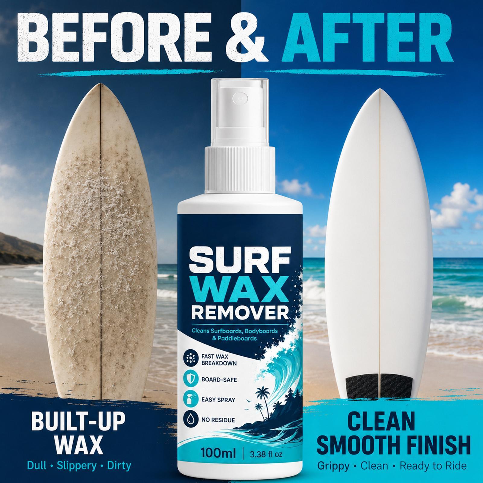 Surf Wax Cleaner Portable Eco- - đánh giá và giá Surfboard Wax Tropical
