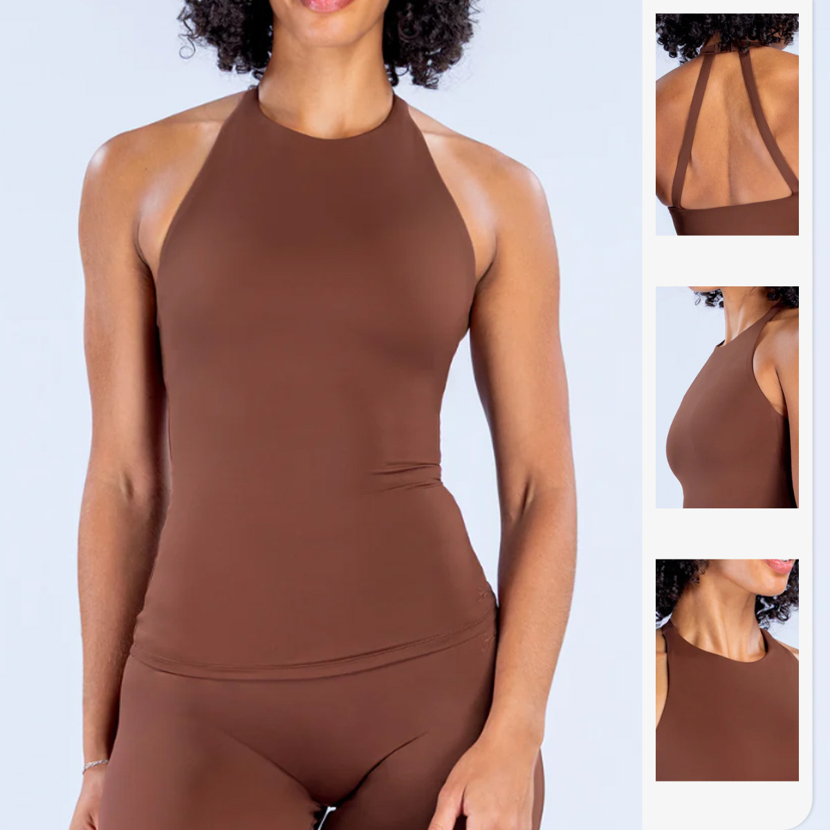 Women Halter Tank Top Built In - đánh giá và giá Aquatic Gym